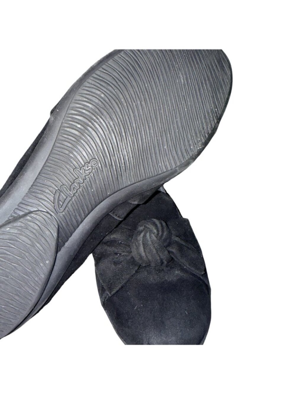 Clarks Collection Bow Detailed Flats -Gracelin Jonas Size 8 - Picture 6 of 8